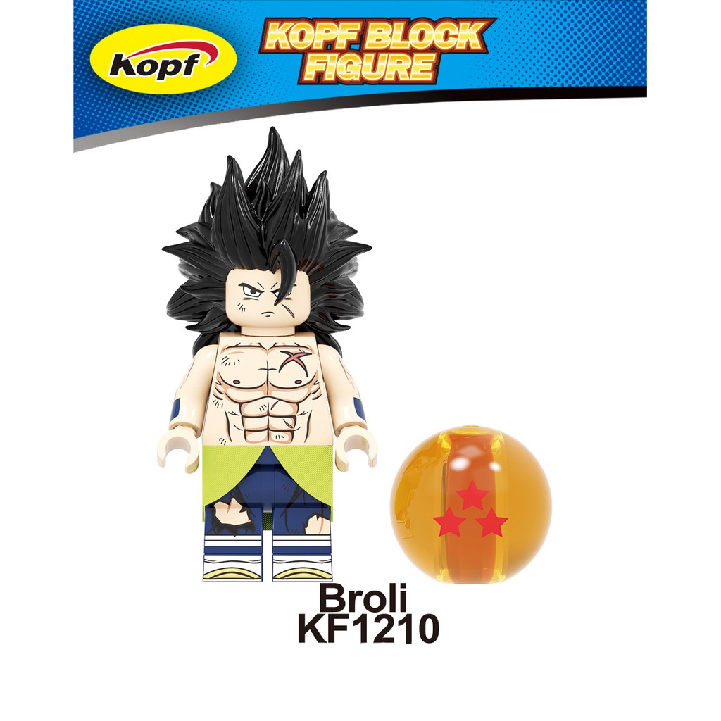 Minifigures Các Mẫu Nhân Vật 7 Viên Ngọc Rồng Dragon Ball Goku Mẫu Mới Ra Siêu Đẹp KF6098