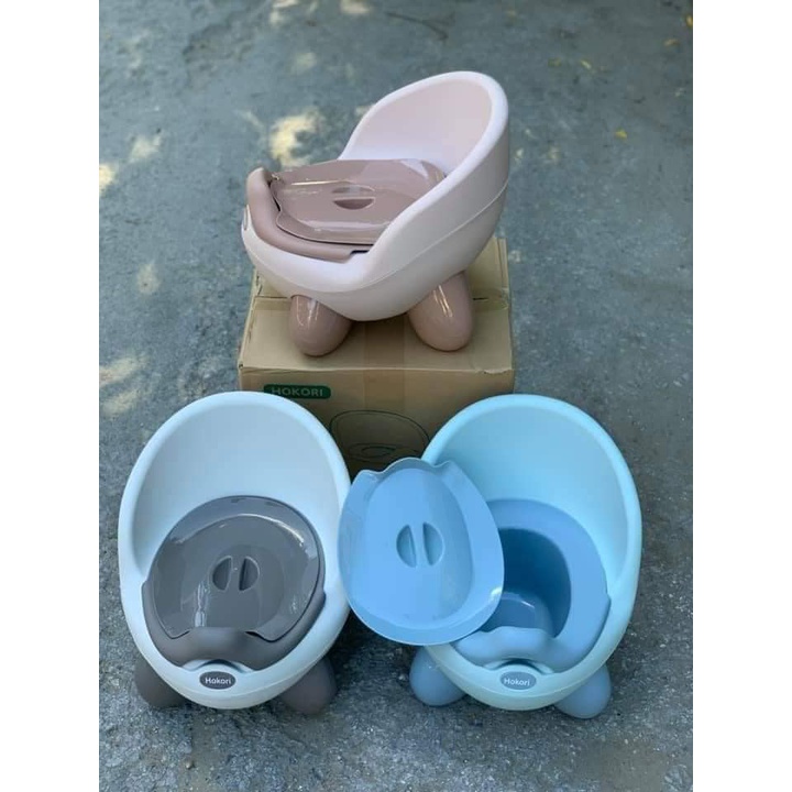 Bô cho bé đi vệ sinh Hokori cao cấp có tựa lưng