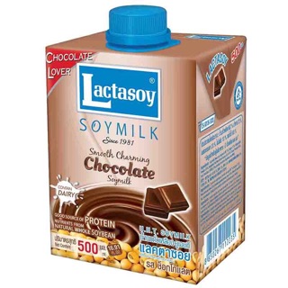 Thùng 12 hộp sữa đậu nành Lactasoy 500ml/hộp