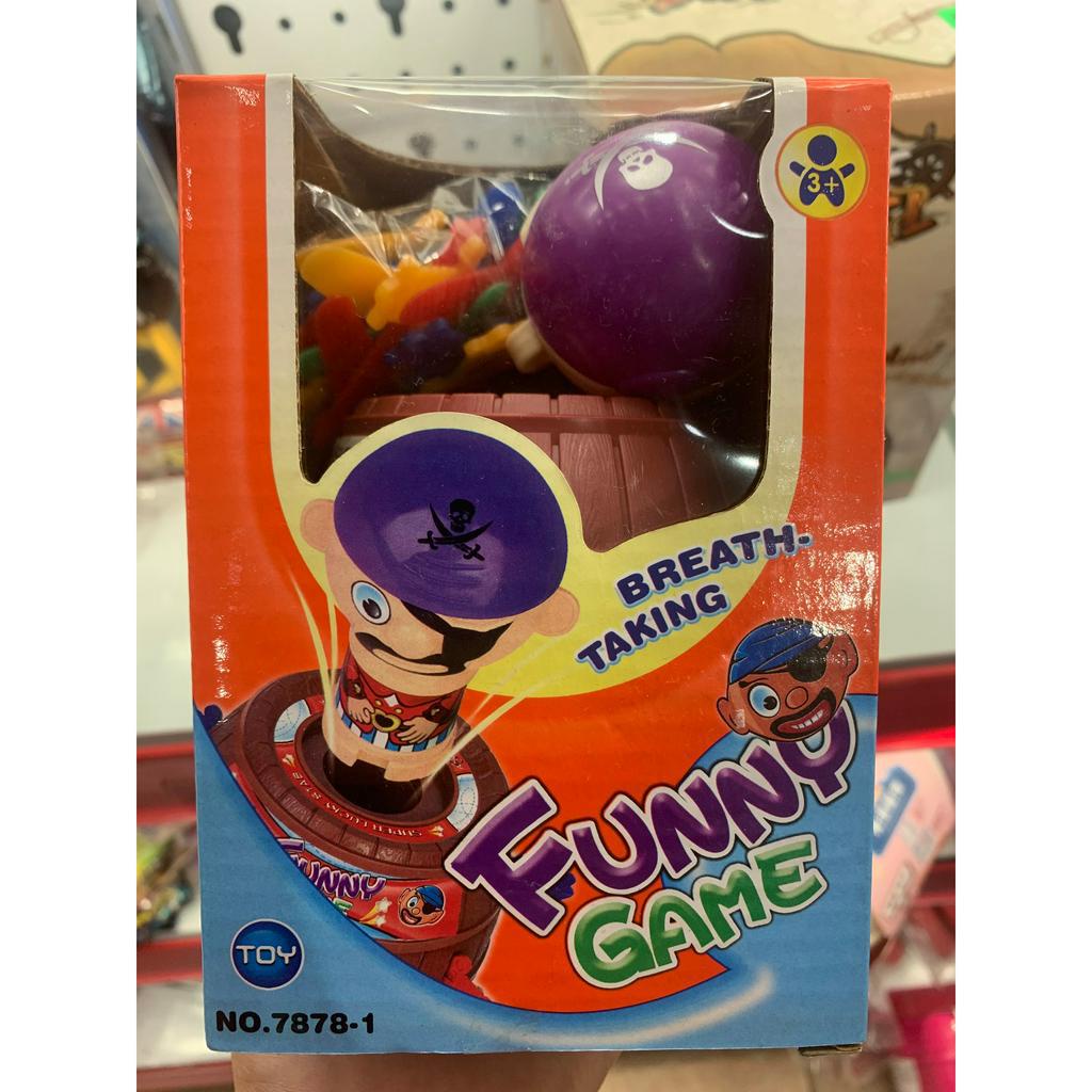 Bộ đồ chơi đâm hải tặc cỡ lớn 20cm 24 kiếm, cỡ lớn 2 in 1, đồ chơi hải tặc vui nhộn