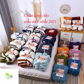 Chăn lông cừu nhập khẩu mẫu mới nhất 2021