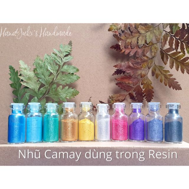 Bột nhũ ánh kim Camay dùng trong resin