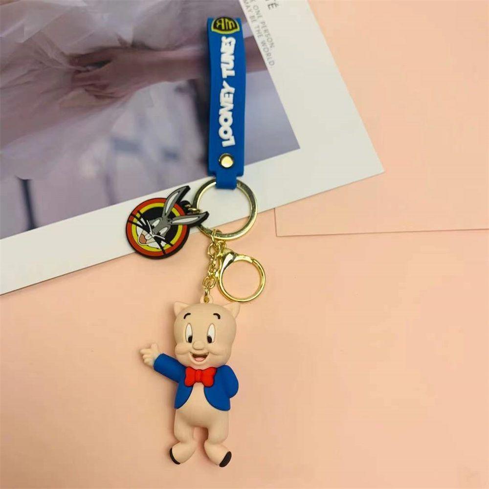 LANFY Móc Khóa Hình Thỏ Bunny Xinh Xắn Dành Cho Các Cặp Đôi