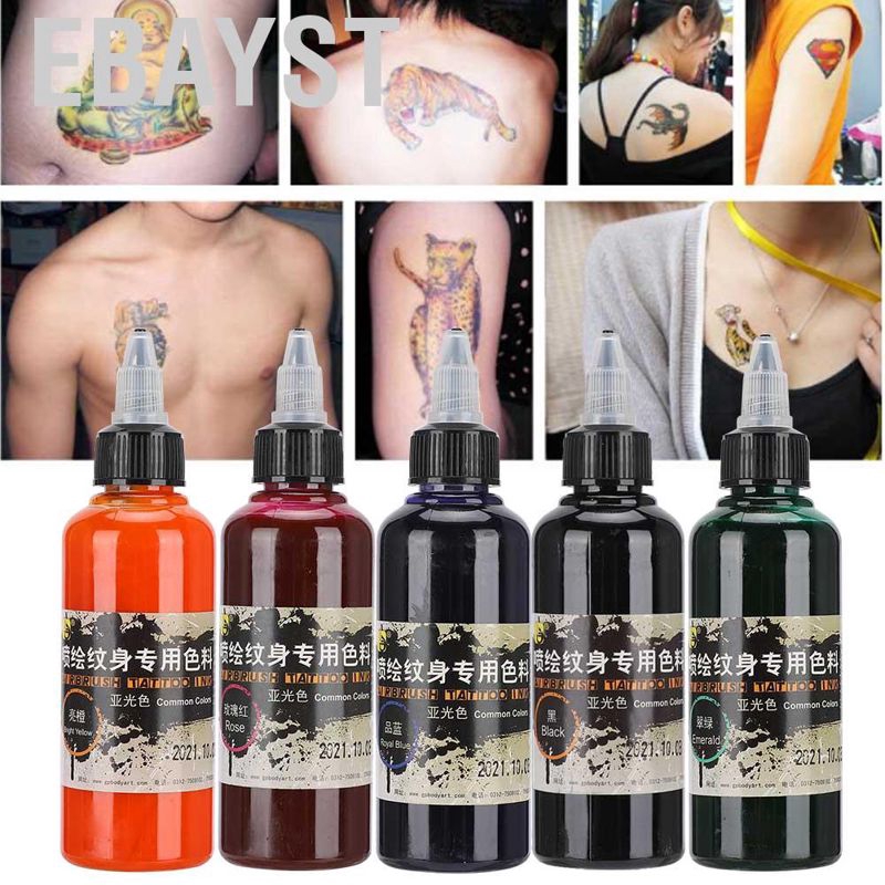 (hàng Mới Về) Mực Xăm Tạm Thời Dung Tích 100ml | BigBuy360 - bigbuy360.vn