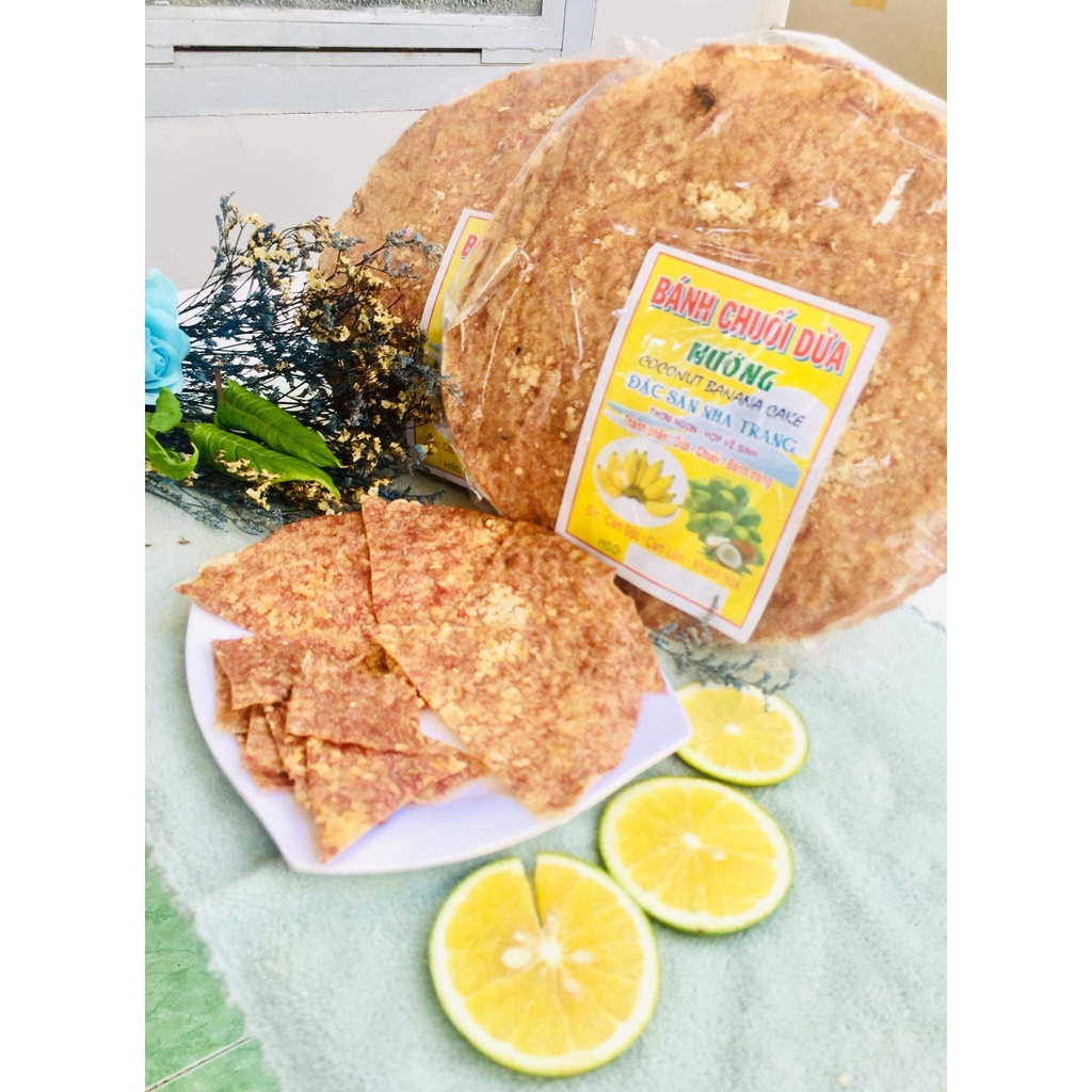 Bánh Tráng Chuối Dừa Nướng Nha Trang