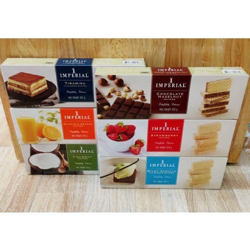 Bánh xốp Imperial 100g (các vị)
