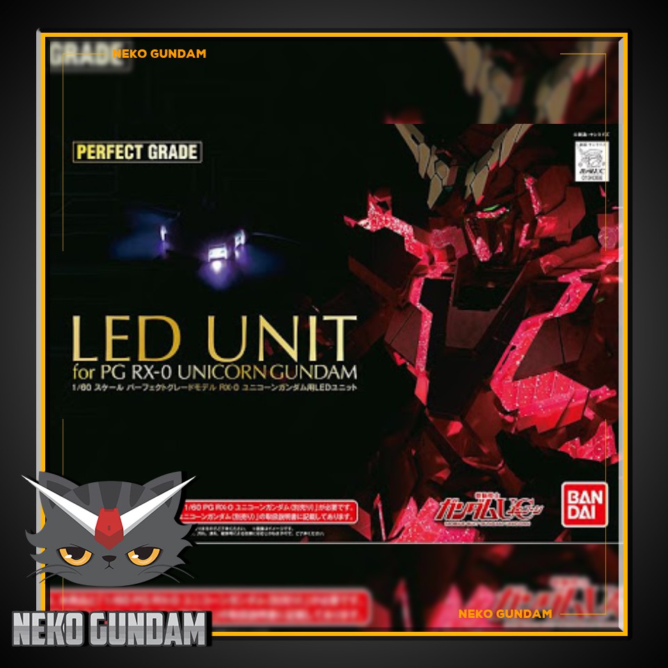 Mô hình lắp ráp Led Unit PG 1/60 Unicorn Gundam