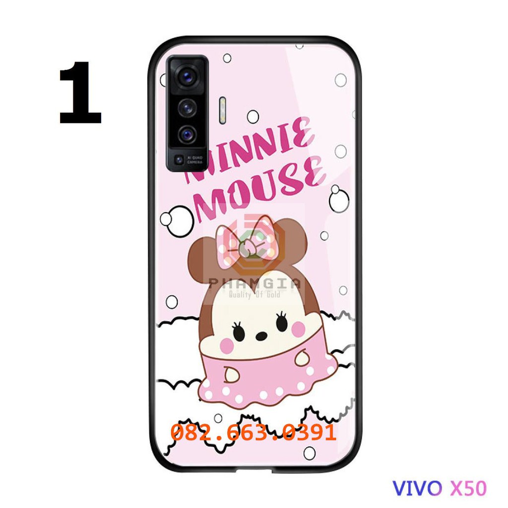 Ốp lưng Vivo X50 dẻo in hình Vịt Donald dễ thương