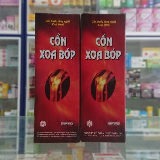 Cồn xoa bóp