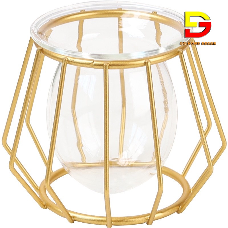 Bình Hoa Đẹp- Lọ Hoa Thuỷ Tinh Hình Khối Độc Đáo Phong Cách Bắc Âu Trang Trí Decor Nhà Cửa DG-47