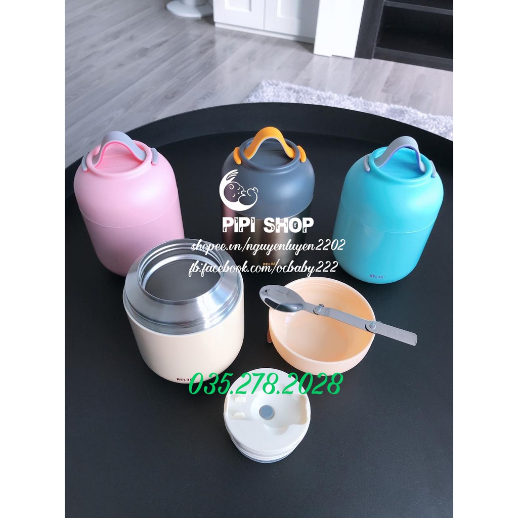 BÌNH Ủ CHÁO RELEA 700ML CHO CHO BÉ