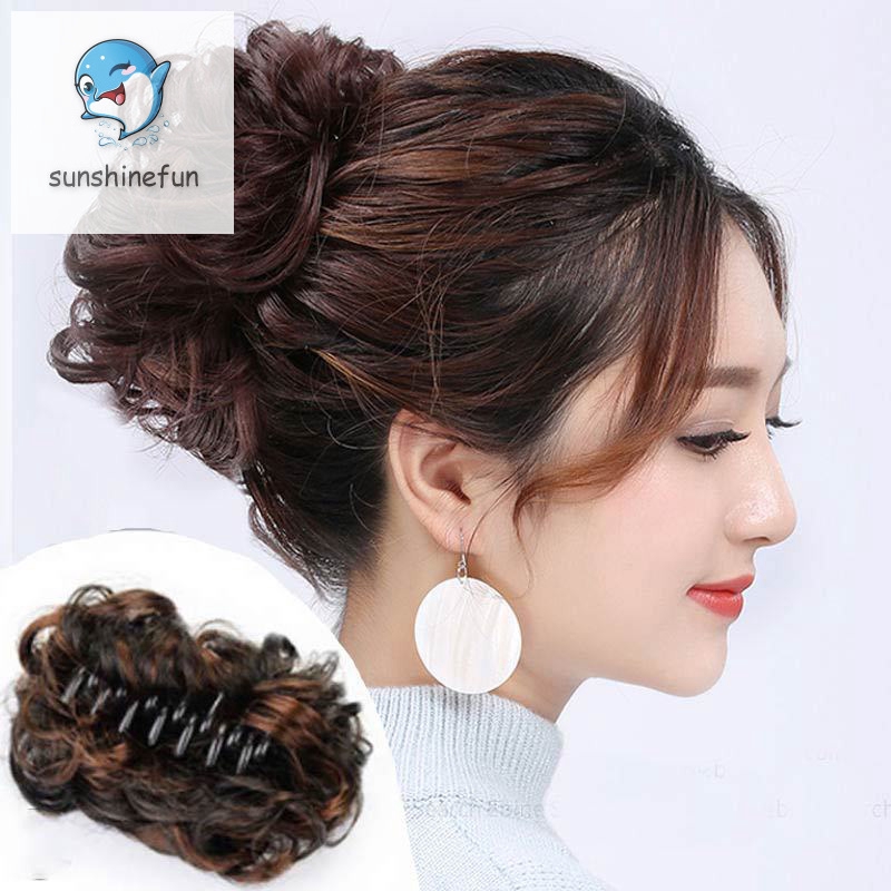 Tóc Giả Uốn Xoăn