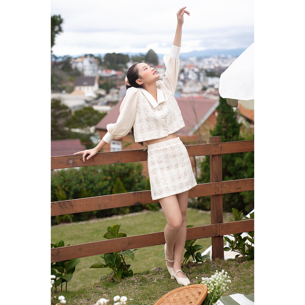 Chân váy tweed STELLA SKIRT | BigBuy360 - bigbuy360.vn