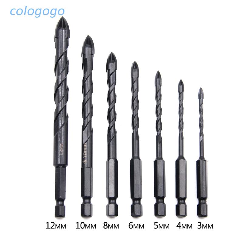Mũi Khoan Tam Giác Bằng Hợp Kim Cứng 3-12mm Dùng Để Khoan Gạch Men
