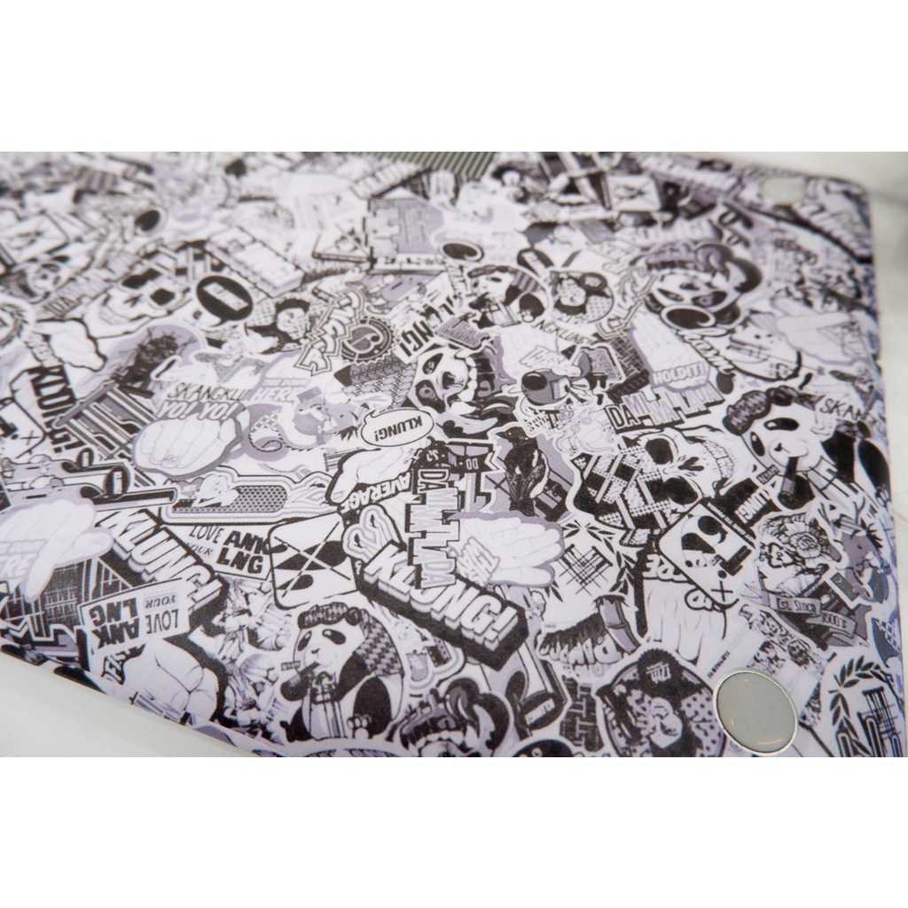 Skin dán laptop mẫu Stickerbomb stib019