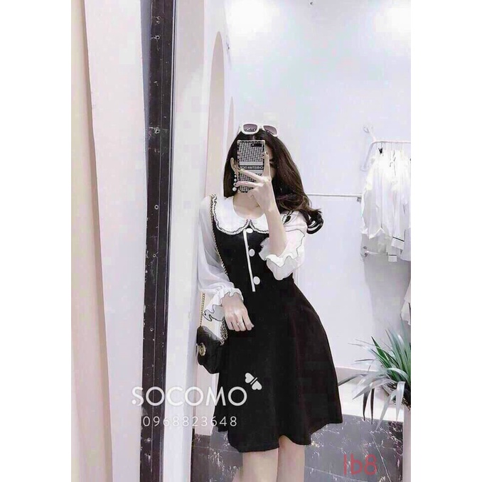 ĐẦM NỮ BABY DOLL BÁNH BÈO NỮ TÍNH XINH XẮN PU HHP FASHION