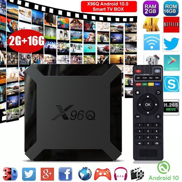 đầu thu android tivi box x96Q giá rẻ bât ngờ, hàng chính hãng. Chế độ bảo hành 12 tháng và đổi mới trong 30 ngày đầu!