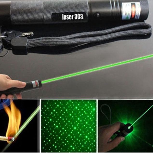 Bút Chiếu Laser Xanh Lá 303