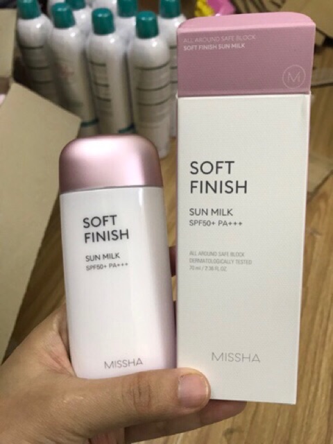 Kem chống nắng Missha Mẫu mới