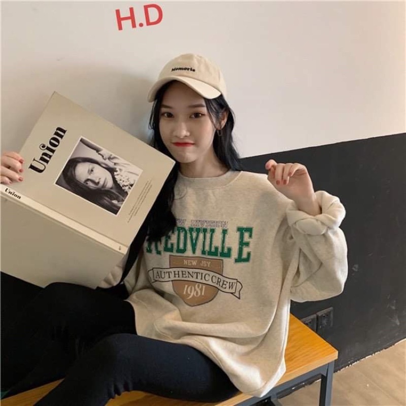 Áo nỉ bo xám cotton HD12