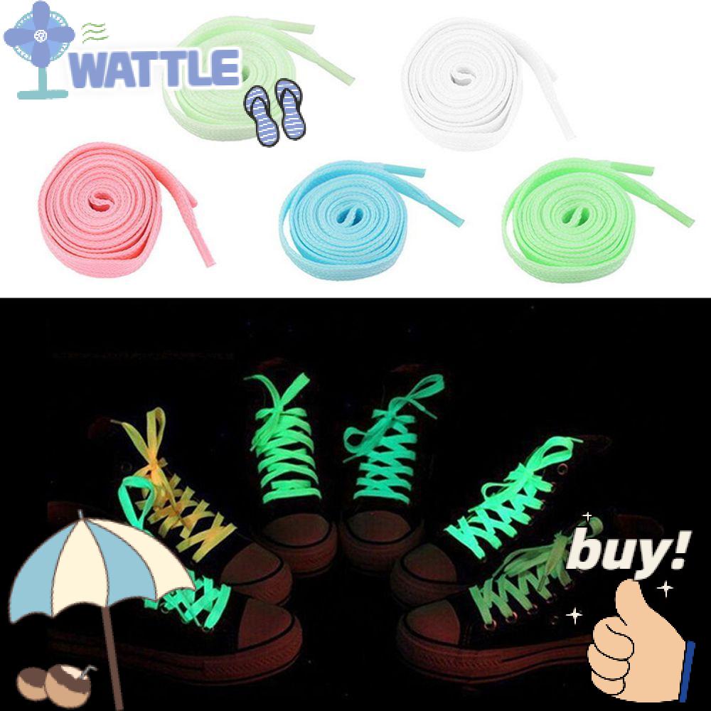1 Cặp Dây Giày Thể Thao Phát Sáng Trong Bóng Tối WATTLE1