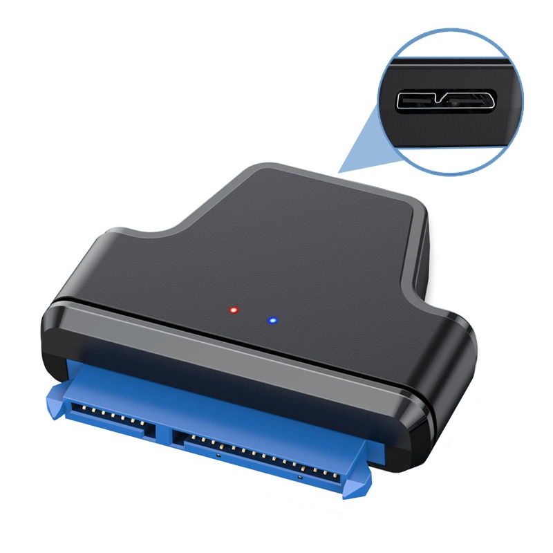 Bộ Chuyển Đổi LI Sata Sang USB B Cho Ổ Cứng HDD SSD Sata3 22Pin 2.5 Inch