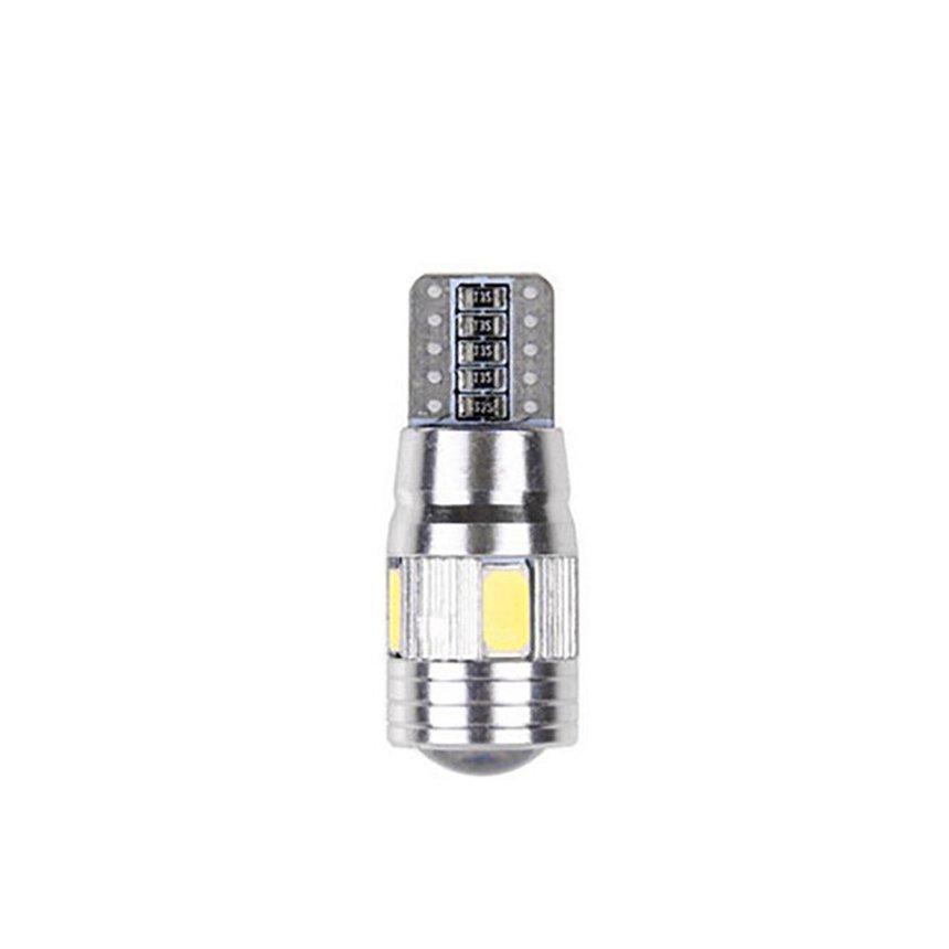 1 Bóng Đèn Led Phanh Xe Hơi T10 5630 6smd W5w 12v