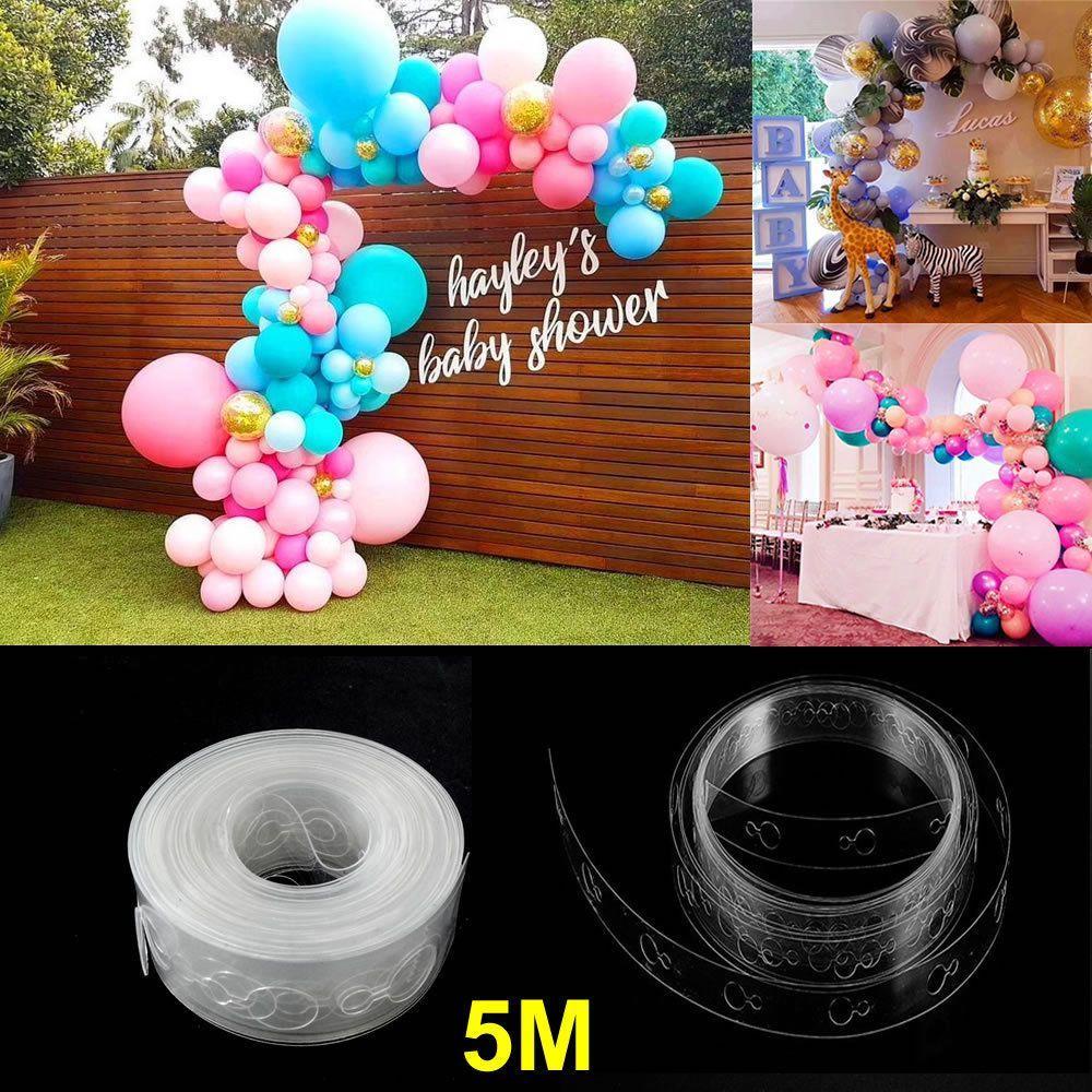 LLOYD Cuộn Dây Latex 5m Trang Trí Núm Vặn Cà Vạt