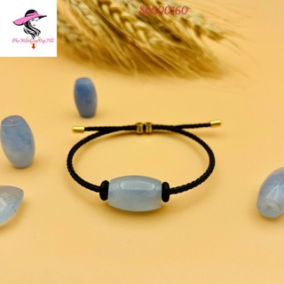 Lắc tay phong thuỷ lu thống aquamarine tự nhiên – mang lại may mắn, tài lộc, tình duyên