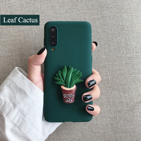 Huawei GR5 Y7 2017 Y5 Y6 Y9 Y7 Prime 2018 Y5 Y6 Y7 Y9 Prime 2019 Mate 20 30 Pro Soft TPU Phone Case Cartoon 3D Cactus Soft TPU Full Cover Back Cases