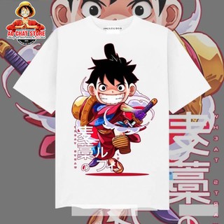 💥SALE SỐC💥 Áo thun LUFFY Chibi Wano cute | Áo One Piece Luffy Wano Đẹp OP171
