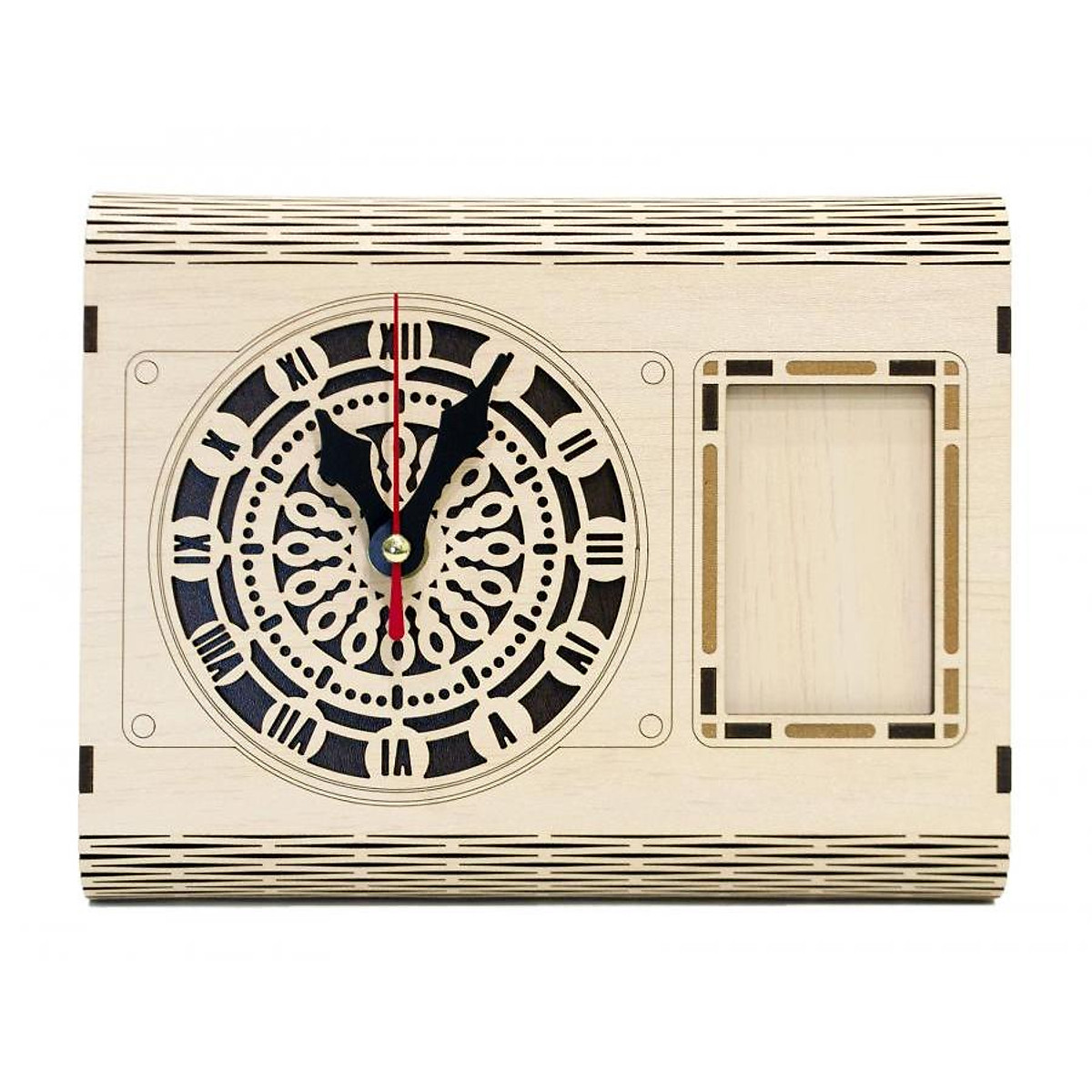 Đồng hồ gỗ lắp ráp  lịch vạn niên  D05 quà tặng lịch gỗ trang trí têt TRENDDECOR.VN