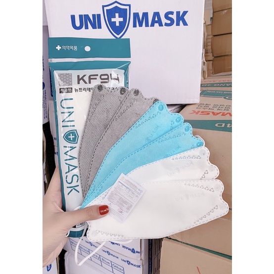 10 Cái Khẩu Trang 4D UNi Mask Chuẩn KF94 Hàn Quốc