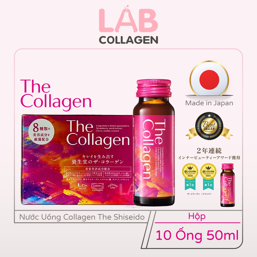 Nước Uống The Collagen Shiseido - Collagen The Shiseido Nhật Bản 2022