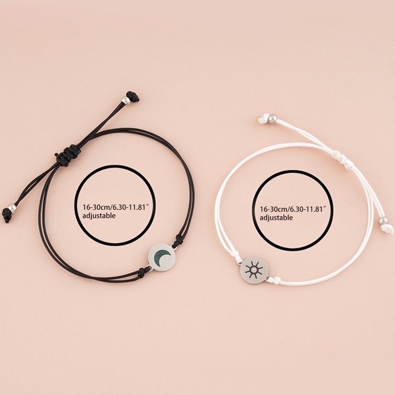 Set 2 Vòng Tay Hồng Cho Cặp Đôi