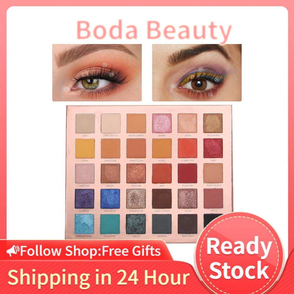 Bảng phấn mắt 30 màu lì lâu trôi FOCALLURE
