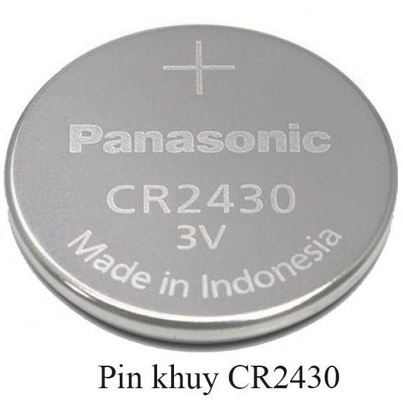 [ Pin Panasonic ] 1 Viên Pin CR2430/ 2450 Pin 3V Lithium Made In Indo