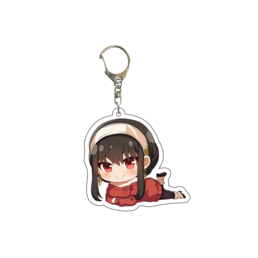 Móc khóa SPY X FAMILY GIA ĐÌNH ĐIỆP VIÊN anime chibi mica trong acrylic nhiều mẫu