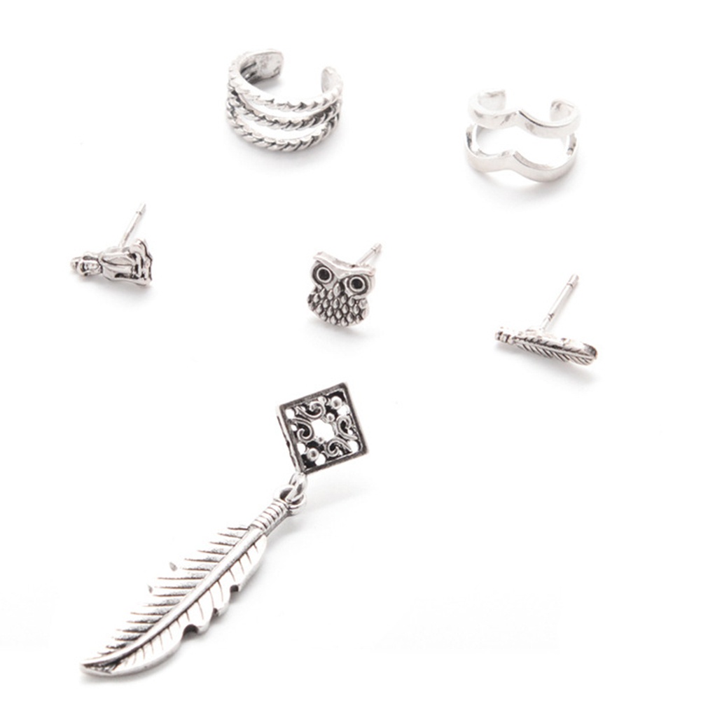 Set 6 khuyên tai phong cách Boho thời trang