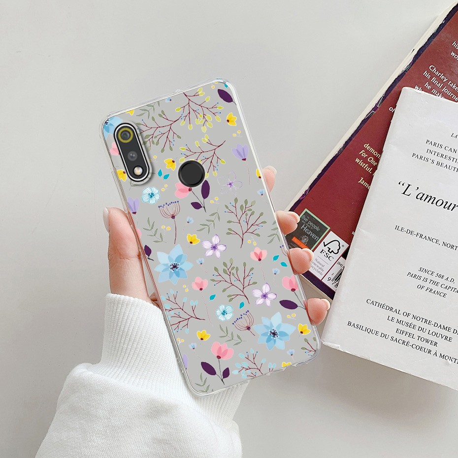 Ốp điện thoại thiết kế nhiều mẫu họa tiết thời trang cho Oppo Realme 3 Realme 3 Pro