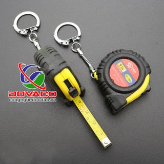 Móc khóa thước rút mini 1m