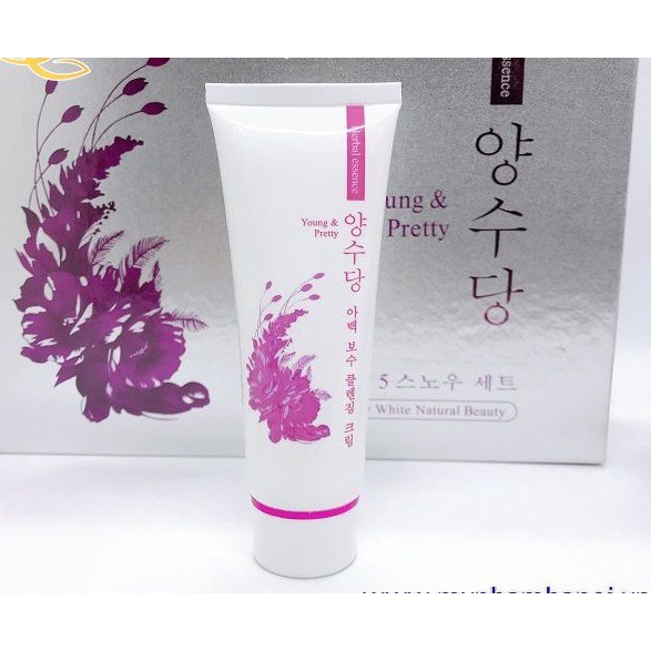 BỘ YOUNG PRETTY DƯỠNG DA NÁM HÀN QUỐC 5IN1