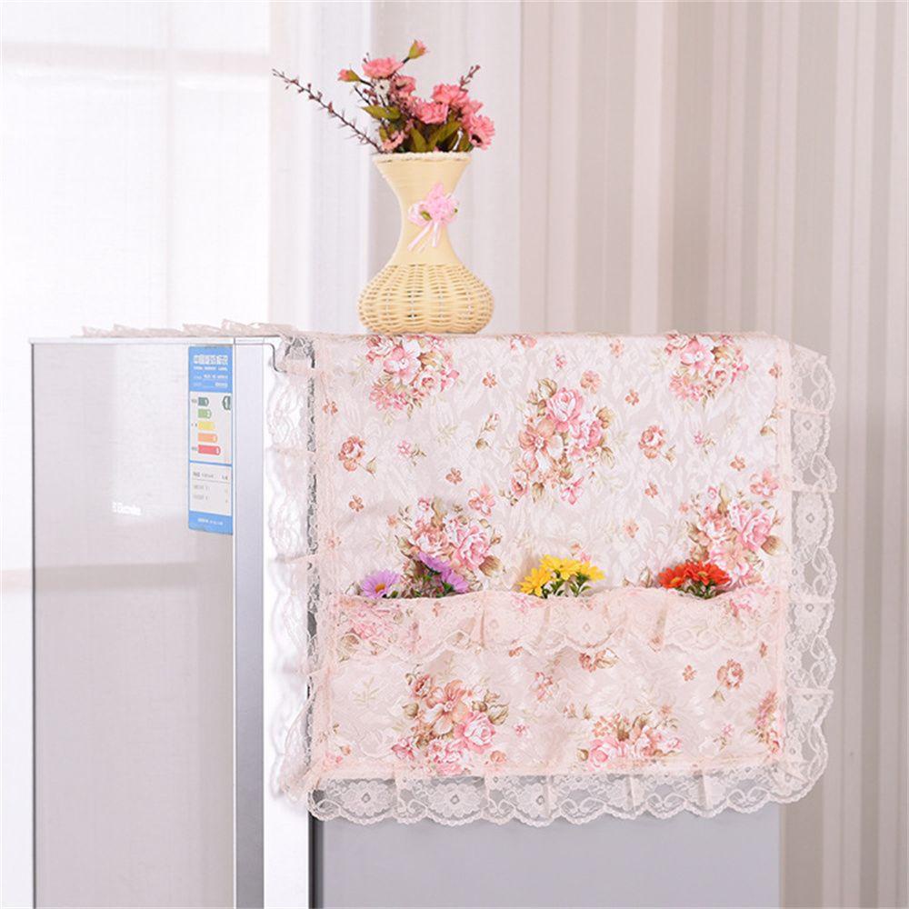 CONOPERY Tấm Vải Che Phủ Tủ Lạnh Trang Trí Nhà Cửa