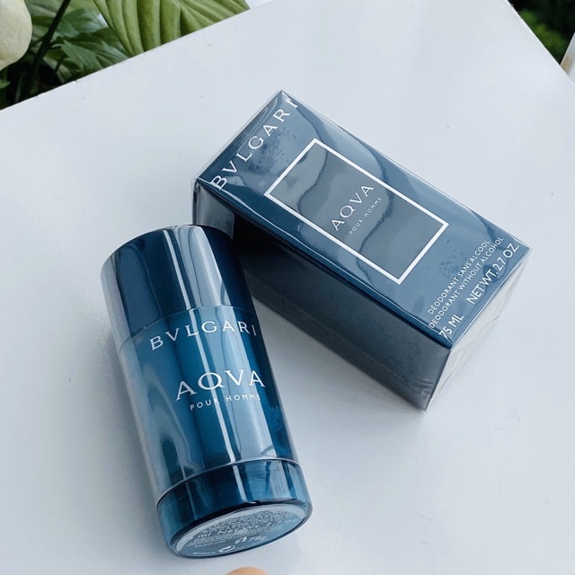 Lăn khử mùi nước hoa Bvlgari Aqva Pour Homme 75g