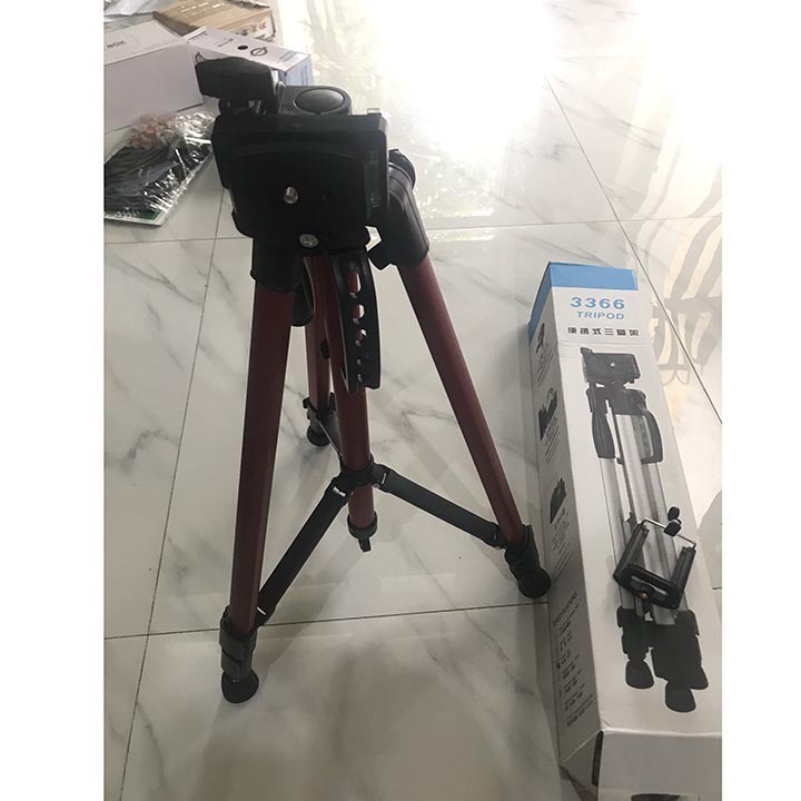 CHÂN GIÁ ĐỠ TRIPOD 3366 CAO 150cm