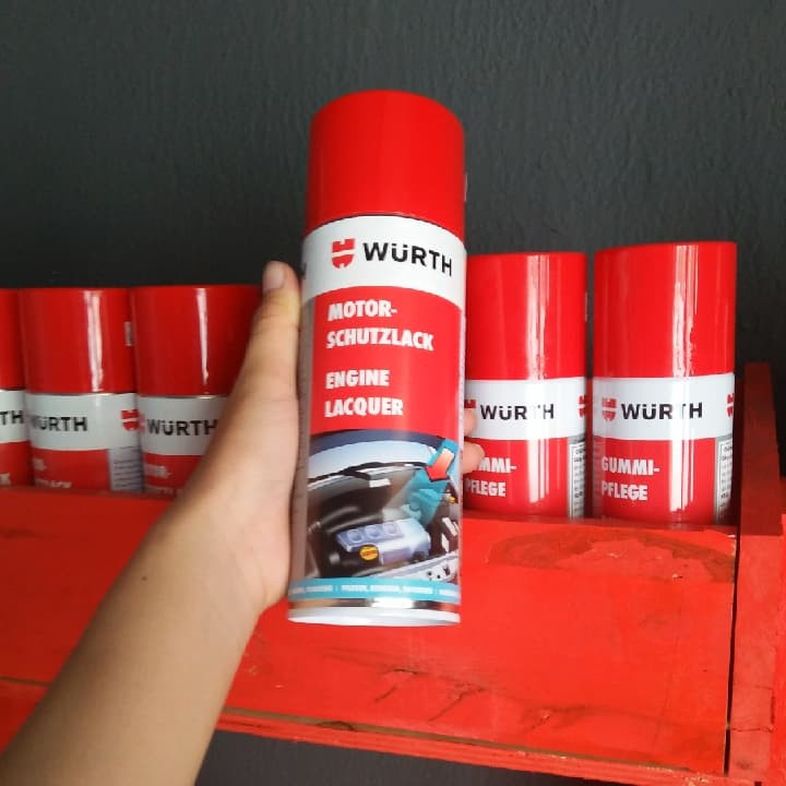 Phủ Bóng Bảo Vệ Khoang Máy Ô Tô WURTH ENGINE PROTECTIVE 400ML 0892790 chamsocxe