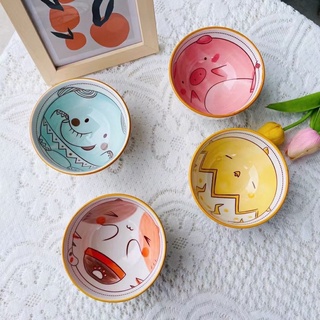 Bát con ăn cơm 4 hình ngộ nghĩnh 🐣🐘🐖🐥