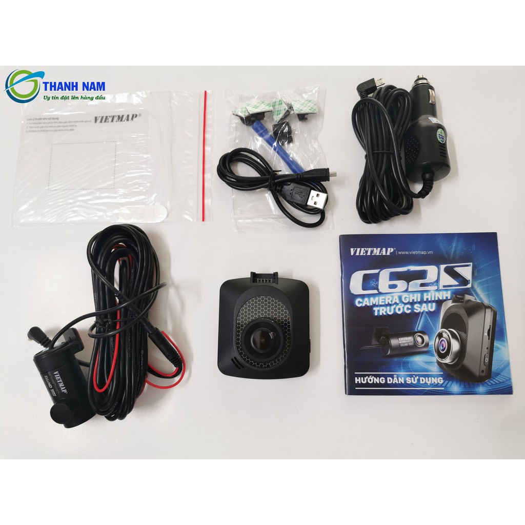 Camera hành trình Vietmap C62S 4K, ghi hình trước,sau, cảnh báo thông tin giao thông dữ liệu bản quyền cập nhật miễn phi | BigBuy360 - bigbuy360.vn