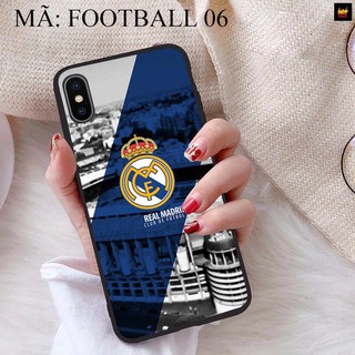 Ốp lưng iphone x viền dẻo tpu bst clb bóng đá hot