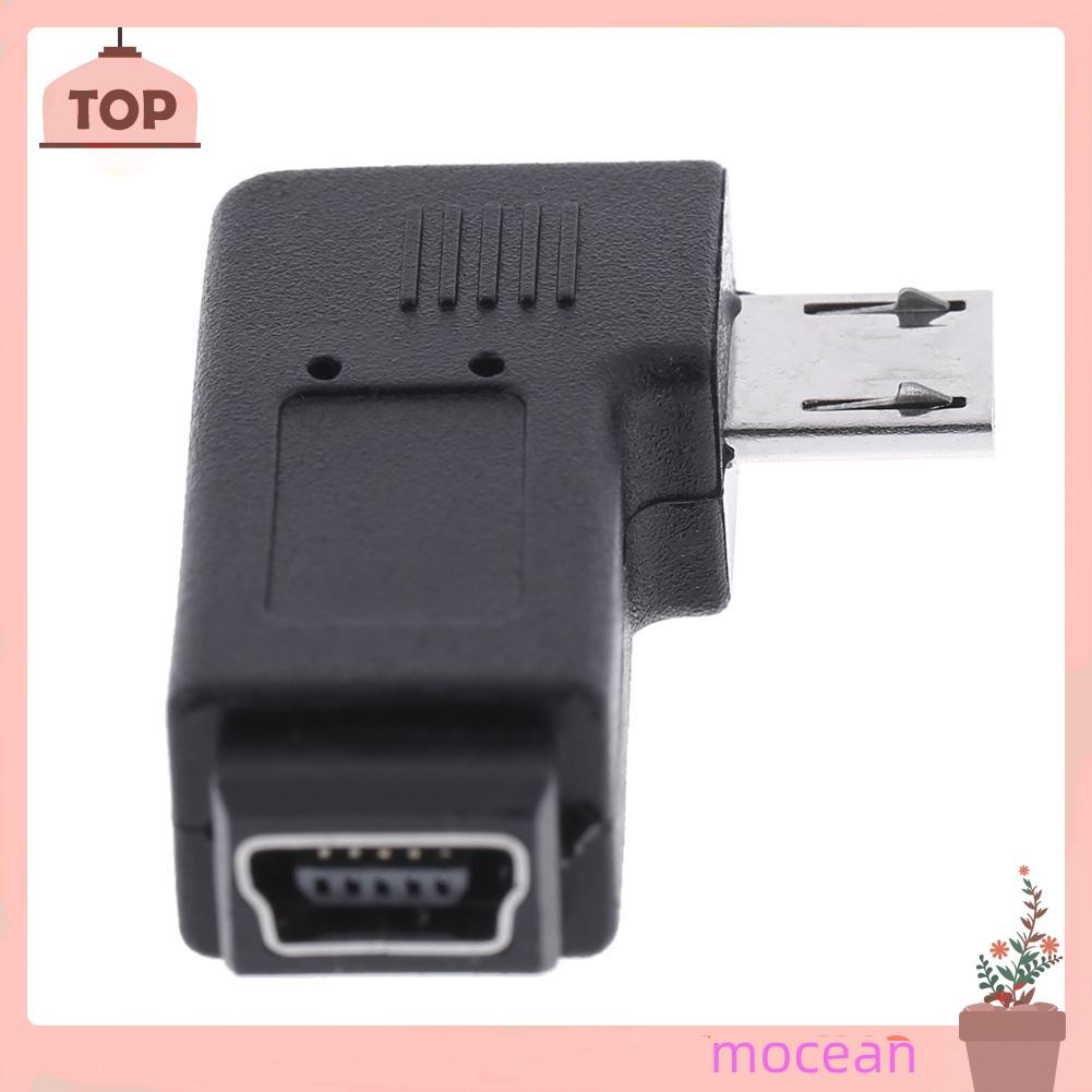 Mocean Đầu Chuyển Đổi Mini Usb Female Sang Micro Usb Male 90 Độ